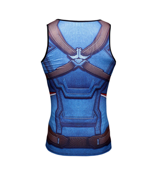 Sleeveless Captain Compression Shirt