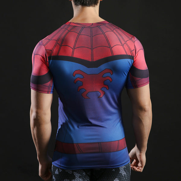 SPIDERMAN Compression Shirt for Men (Short Sleeve) – ME SUPERHERO