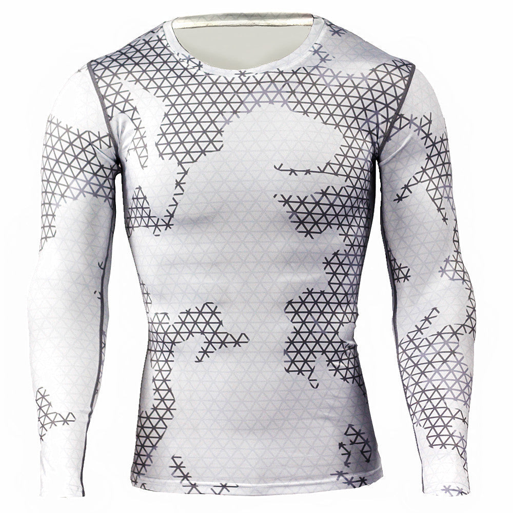 Performance Compression Shirt Army Camo