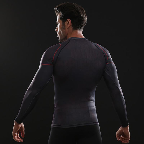 IRON MAN Compression Shirt for Men (Short Sleeve)