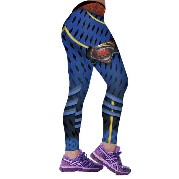 Men 3D Comic Marvel Superhero Compression Pants Gym Fitness Leggings  Trousers | Cycling trousers, Yoga pants hot, Compression pants