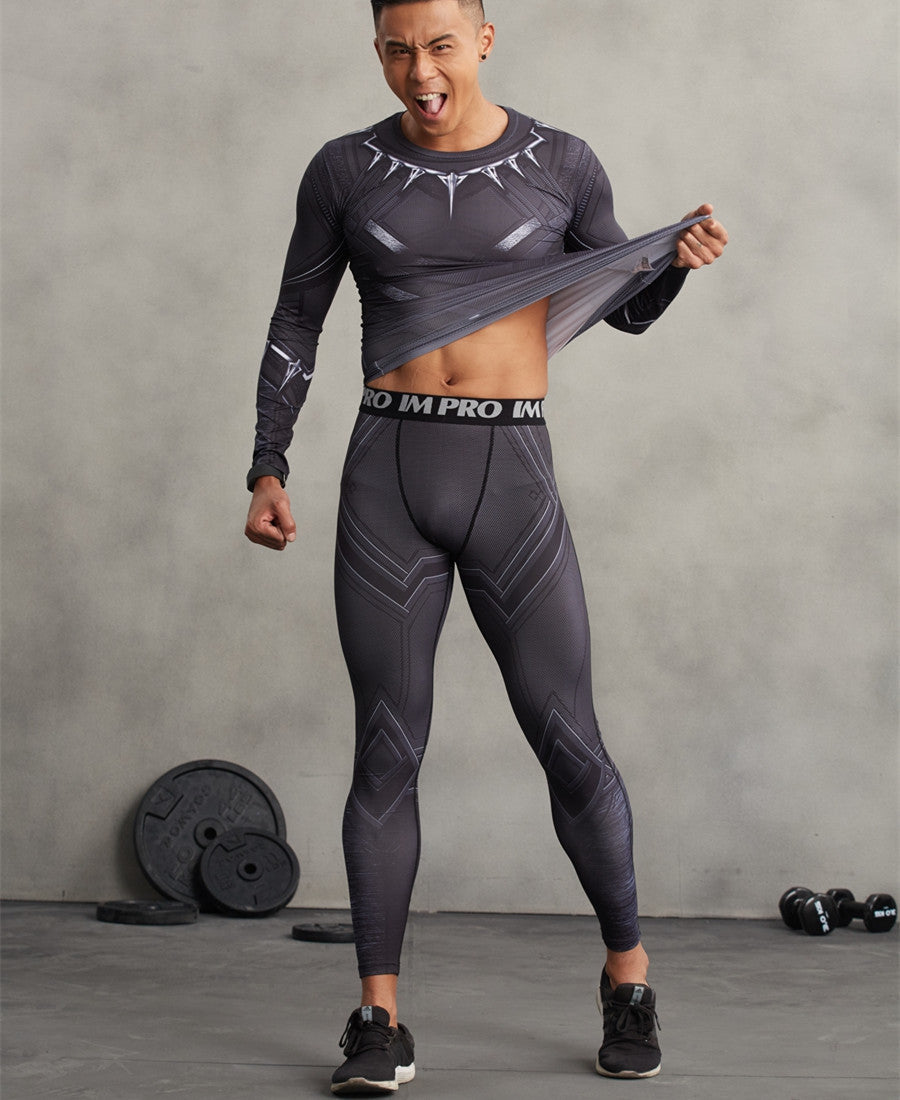 BLACK PANTHER Compression Leggings/Pants for Men