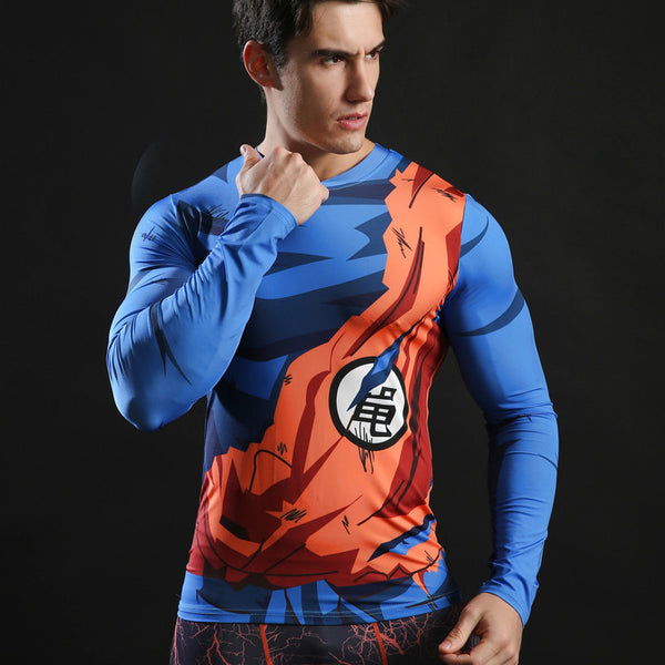 DRAGON BALL Goku Compression Shirt for Men (Long Sleeve) – ME SUPERHERO