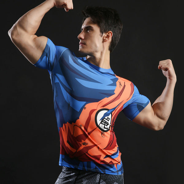 DRAGON BALL Goku Compression Shirt for Men (Long Sleeve)