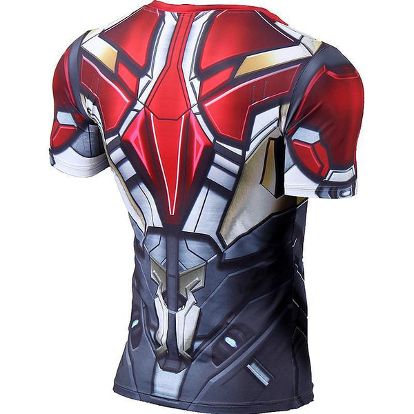 Avengers IRON MAN Compression Shirt for Men (Short Sleeve) – ME SUPERHERO