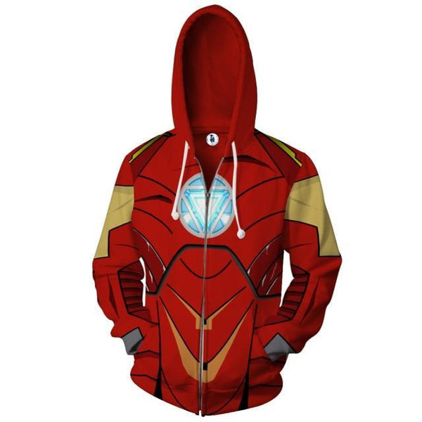 Iron man jacket outlet hoodie