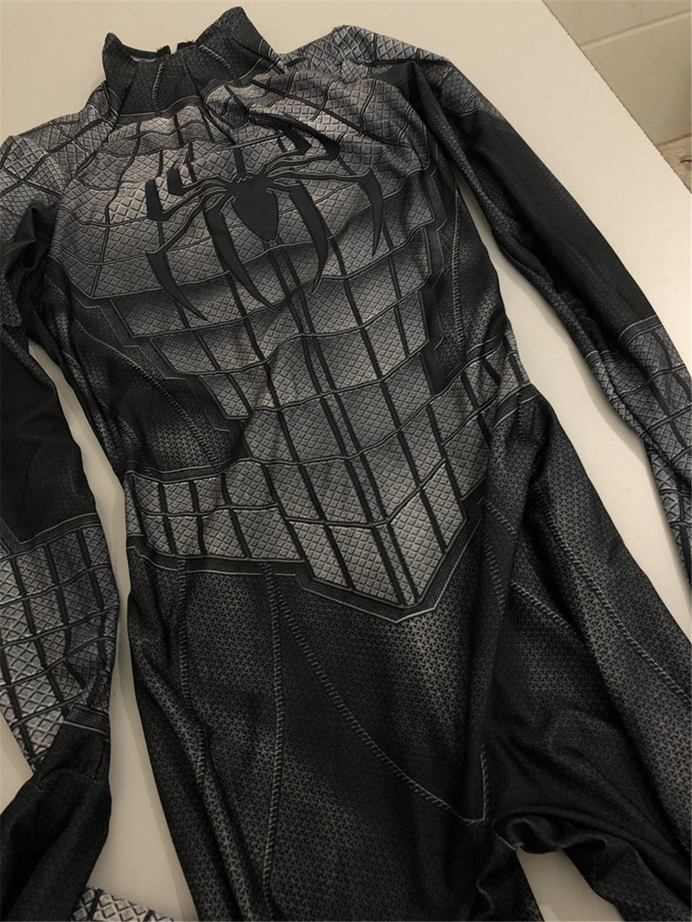 High Quality Black SPIDERMAN/VENOM Cosplay Costume – ME SUPERHERO