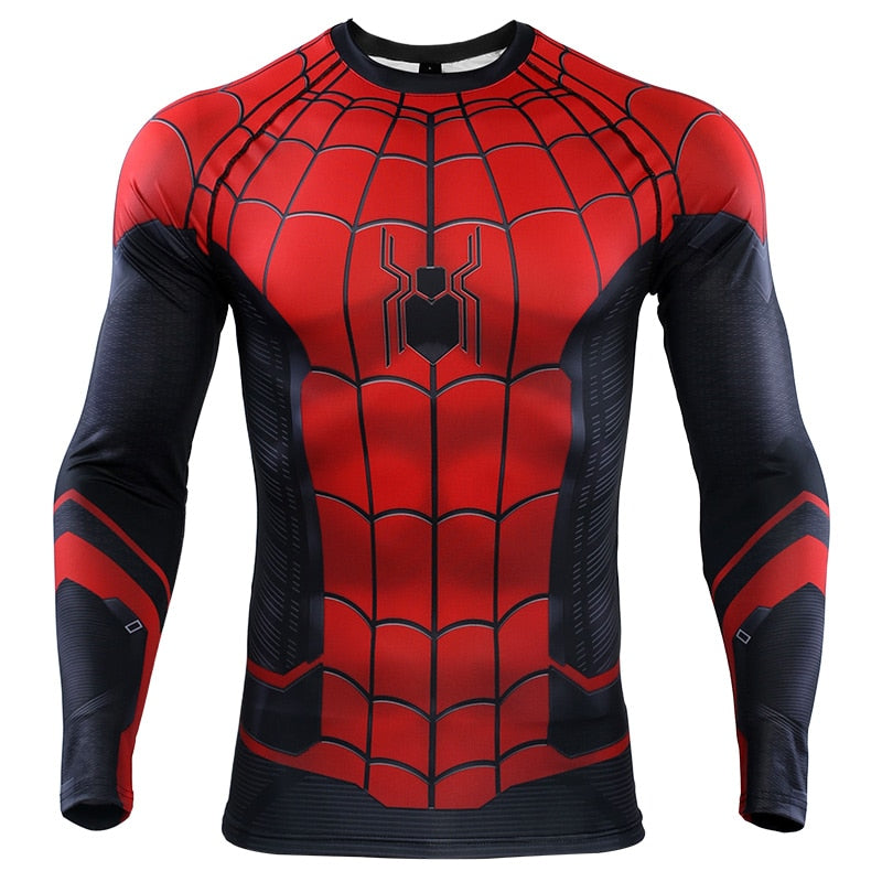 spiderman long sleeve shirt