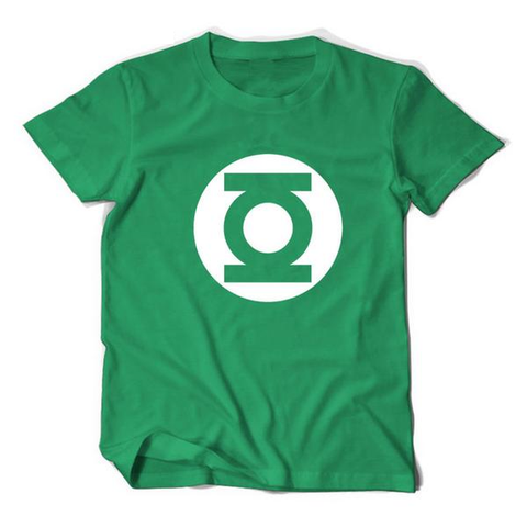 Sheldon s Green Lantern T Shirt ME SUPERHERO