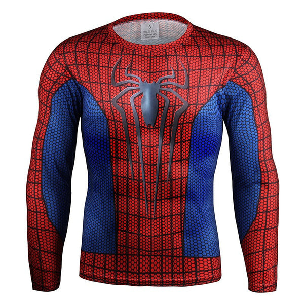 Spiderman Compression Superhero Shirt