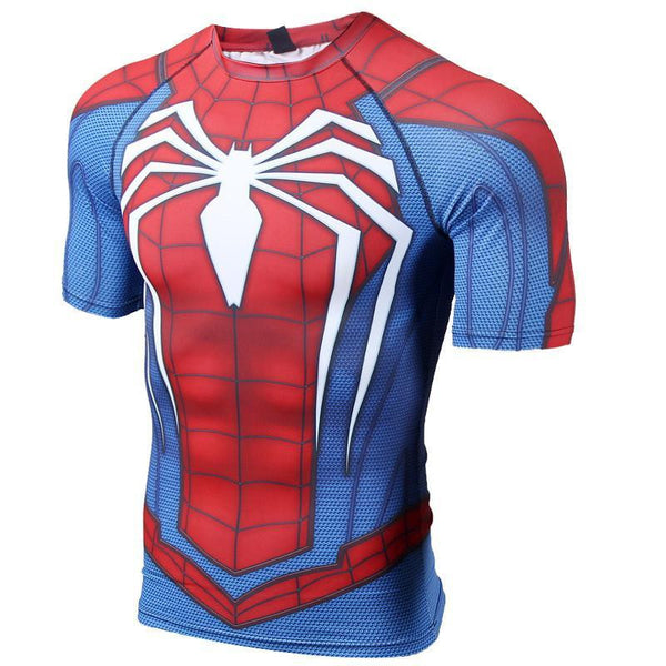 SPIDERMAN Compression Shirt for Men (Long Sleeve)