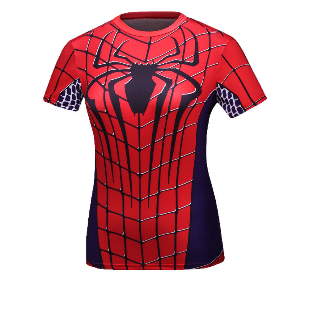 SPIDERMAN Compression Shirt for Women (Long Sleeve)