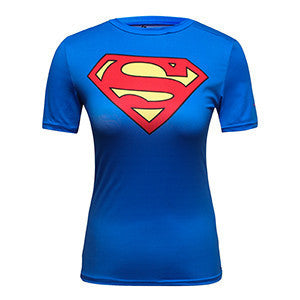 SUPERGIRL Compression Shirt for Women (Short Sleeve)