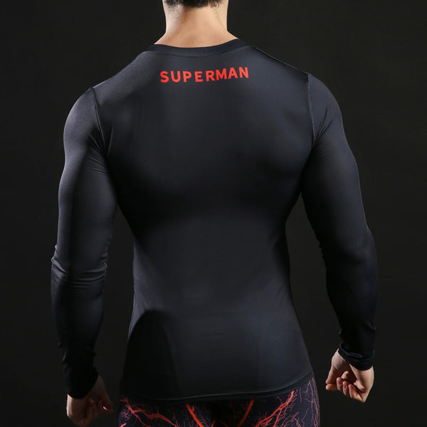 superman under armour long sleeve