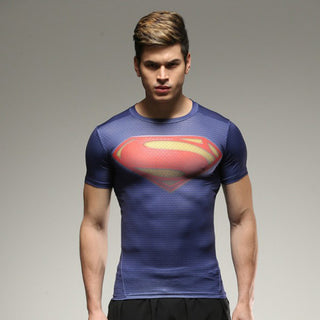 Superman Reign Of Superman Hooded Compression Tank Top 